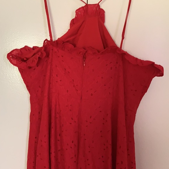 Anthropologie KEEPSAKE Octavia red jumpsuit XL New NWT RARE HTF GORGEOUS - Picture 8 of 12